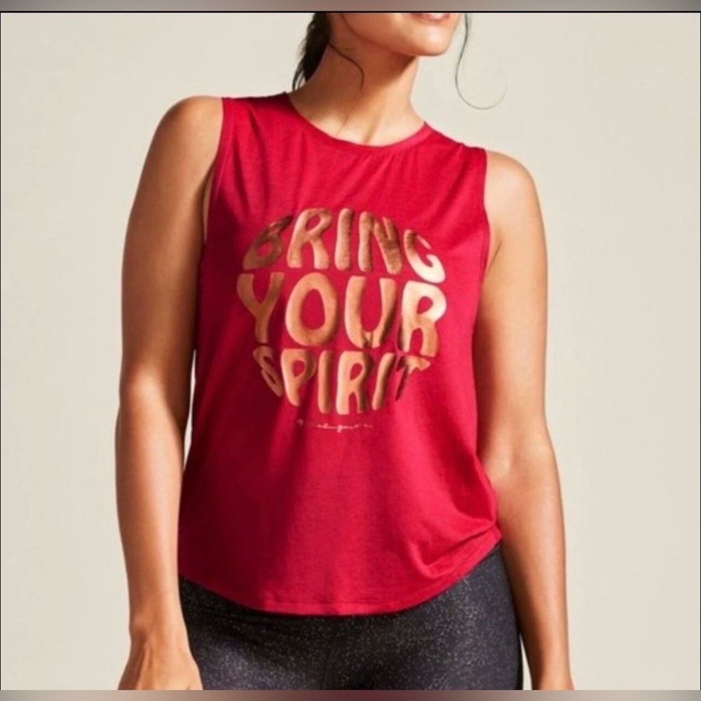 Spiritual Gangster x Peloton Bring Your Spirit Tank Top